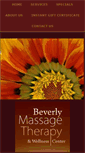 Mobile Screenshot of beverlymassagetherapy.com