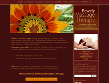 Tablet Screenshot of beverlymassagetherapy.com